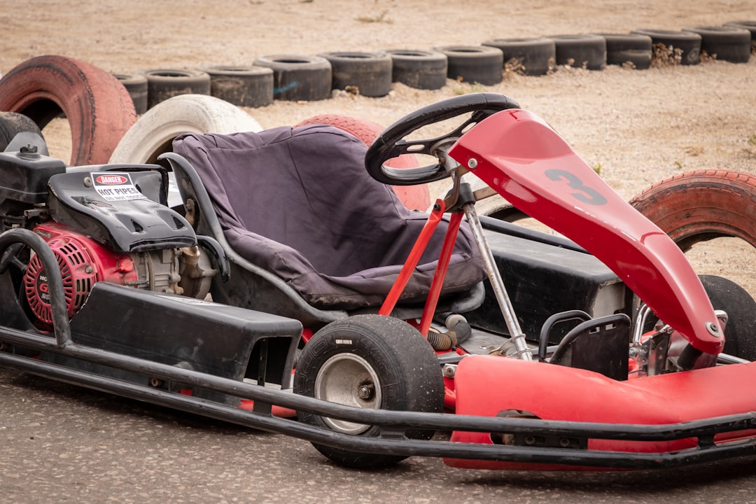Red and black go cart — Best Go-Kart for Teens
