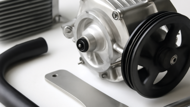 A clean, realistic editorial photograph of predator 212 supercharger kit, natural light, no text or logos.
