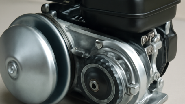 A clean, realistic editorial photograph of predator 212 torque converter, natural light, no text or logos.
