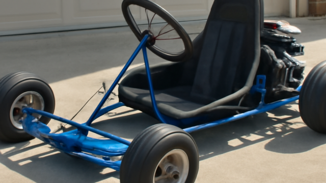 A clean, realistic editorial photograph of rupp go kart for sale, natural light, no text or logos.