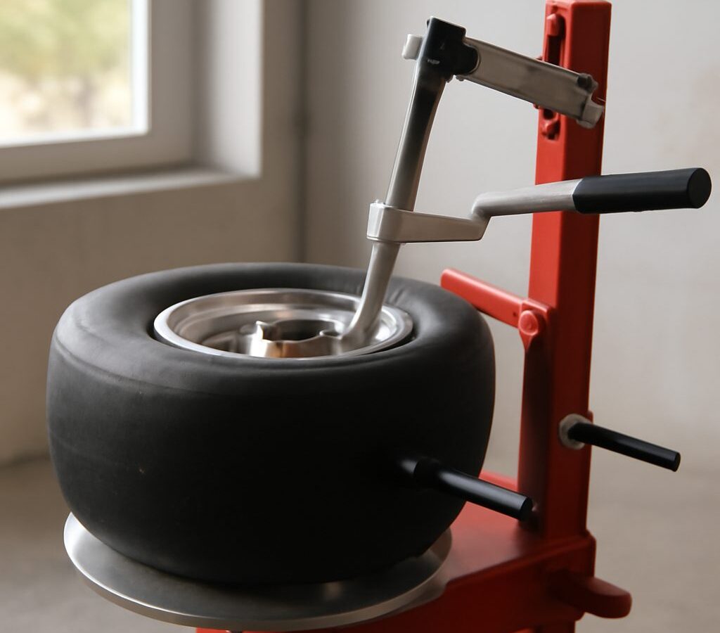 Go-kart tire changer